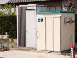 車椅子用のトイレもあって安心